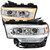 Spec-D Projector Headlights w/ Sequential Turn Signal, Amber Reflector & Chrome Housing | SPE 2LHP-RAM1925-SQ-RS