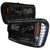 Spec-D Smoked Projector Headlights w/ Black Housing | SPE 2LHP-TBLZ02SM-V2-RS