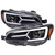 Spec-D Halo Projector Headlights w/ Sequential Turn Signal & Black Housing | SPE 2LHP-WRX15BK-SQ-TM