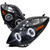 Spec-D Smoked Halo Projector Headlight w/ Black Housing | SPE 2LHP-YAR063JM-TM