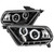 Spec-D Halo Projector Headlight w/ Black Housing | SPE LHP-MST10BK-TM