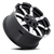 Vision Valor 413 Wheel 17x8.5 5x114.3 & 5x127 Gloss Black Machined Face 18mm | 413-7807GBMF18