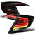 Spec-D Smoked LED Tail Lights w/ Sequential Turn Signal | SPE LT-CV164GLED-SQ2-RS