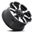 Vision Valor 413 Wheel 16x8 8x165.1 Gloss Black Machined Face 0mm | 413-6881GBMF0