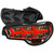 Spec-D Clear LED Tail Light w/ Sequential Turn Signal & Black Housing | SPE LT-FRS12GLED-LB-TM