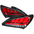 Spec-D Black LED Tail Lights w/ Sequential Turn Signal | SPE LT-GENS210BKLED-TM