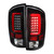 Spec-D Clear LED Tail Lights w/ Black Housing | SPE LT-RAM07BKLED-G2-TM