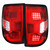 Spec-D Red LED Tail Light w/ Sequential Turn Signal & Chrome Housing | SPE LT-RAM1925RLED-SQ-TM