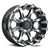 American Outlaw Doubleshot Wheel 20x10 8x170 Black Machined -18mm | 127-2170GB
