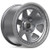 Wesrock Mt-77 Wheel 17x9 6x135 & 6x139.7 Satin Silver Machined Lip -18mm