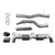 Injen Injen Technology Stainless Steel Cat-Back Exhaust System w/ Carbon Fiber Tips | BKLD SES2300CF