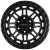 Impact Off-Road 8806 Wheel 17x9 6x139.7 Satin Black 0mm - FREE LUG NUTS INCLUDED!