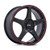 Petrol Pe003 P2E Wheels Rims 17x8 5x108 5x114.3 Matte Black W/ Red Lip 40mm | PE003MQ17800140