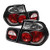 Spyder Euro Style Tail Lights - Black | FCLH 5000712