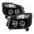 Spyder Projector Headlights - LED Halo - Black | FCLH 5011572