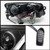 Spyder Projector Headlights - Light Tube - DRL - Black | FCLH 5071903
