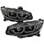 Spyder LED Headlights - Sequential Turn Signal - Black | FCLH 5087539