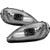 Spyder High-Power LED Module (High Beam And Low Beam) Equipped Headlights - Chrome | FCLH 5087942
