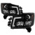 Spyder High-Power LED Module ( Low Beam ) Equipped Headlights - Black | FCLH 5088406