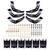 Westin PRO TRAXX 5 Oval Nerf Step Bars. Mount Kit Included. Black Powdercoat Mild Steel. | BCTC 21-54175