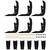Westin R5 XD Nerf Step Bars. 5 in. Stainless Steel. Incl. Hardware. No Drilling Required. | BCTC 28-521270