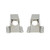 Westin Grille Guard Sensor Relocator Kit. Front. Polished. | BCTC 45-0000S
