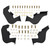 Westin HDX Drop Nerf Step Bars. Textured Black. Steel. | BCTC 56-14185