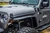 Attica 4x4 2018-2024 Jeep Wrangler JL / 2020-2024 Gladiator Terra Series Front Fender Flares - Black - Powder Coated - Steel | JZBD ATTJL01H107-BX-F
