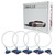Oracle Lighting ColorSHIFT(tm) Halo Kit, ColorSHIFT(tm) - No Controller | FQCV 2341-334