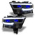 Oracle Lighting 2019-2021 RAM 1500 ColorSHIFT(tm) RGB LED Projector Headlight Demon Eye Kit | FQCV 1456-334