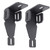 Oracle Lighting LED Fog Light Replacement Brackets, Black | FQCV 2062-504