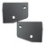 Oracle Lighting Lower Windshield OVERSIZED Light Mount Brackets, Pair | FQCV 2178-504