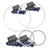 Oracle Lighting ColorSHIFT(tm) Halo Kit, ColorSHIFT(tm) - No Controller | FQCV 2507-334