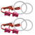 Oracle Lighting LED Dual Halo Kit, Red | FQCV 2380-003
