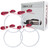Oracle Lighting LED Halo Kit, Projector Headlight, Red | FQCV 2238-003