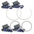 Oracle Lighting ColorSHIFT(tm) Halo Kit, ColorSHIFT(tm) - No Controller | FQCV 2663-334