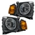 Oracle Lighting SMD Pre-Assembled Headlights, Combo, White | FQCV 7133-001