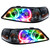 Oracle Lighting SMD Pre-Assembled Headlights, Non-HID, ColorSHIFT(tm) - Simple | FQCV 7155-504