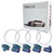 Oracle Lighting ColorSHIFT(tm) Halo Kit, ColorSHIFT(tm) - Simple | FQCV 2330-504