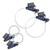 Oracle Lighting ColorSHIFT(tm) Halo Kit, ColorSHIFT(tm) - No Controller | FQCV 2303-334
