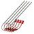 Oracle Lighting Afterburner Center Section, 4 pieces, Red | FQCV 1337-003