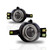 Winjet HALO PROJECTOR FOG LIGHTS-CLEAR | HKMR CFWJ-0065-C