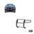 Black Horse Off Road Grille Guard Kit | GDRD 17A152500A1MA-PLFB