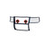 Black Horse Off Road Grille Guard Kit | GDRD 17FP28MA-PLR