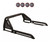 Black Horse Off Road Gladiator Roll Bar Kit | GDRD GLRB-01B-PLFR