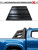 Black Horse Off Road Armour Roll Bar Kit | GDRD RB-AR3B-PLFR
