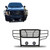 Black Horse Off Road Rugged Heavy Duty Grille Guard Kit | GDRD RU-FOF115-B-PLFB