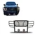 Black Horse Off Road Rugged Heavy Duty Grille Guard Kit | GDRD RU-FOF115-B-PLFR
