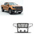 Black Horse Off Road Rugged Heavy Duty Grille Guard Kit | GDRD RU-FORA19-B-PLFB