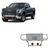 Black Horse Off Road Rugged Heavy Duty Grille Guard Kit | GDRD RU-GMSI20-B-PLR